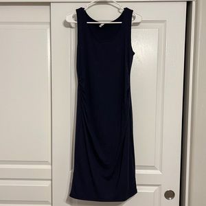Pinkblush maternity dress - navy